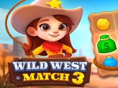 Spēle Wild West Match 3 online