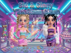 Spēle Sid & Ginny Y2K Glam Clash online