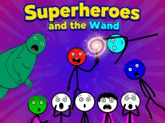 Spēle Superheroes and the Wand online