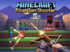Spēle Minecraft Pixel Gun Shooter online