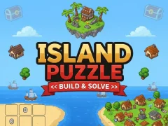 Spēle Island Puzzle: Build & Solve online