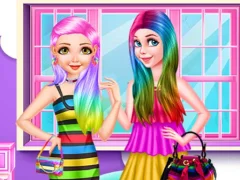 Spēle Princess Rainbow Look online