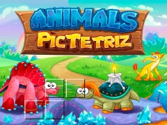 Spēle Animals Pic Tetriz online