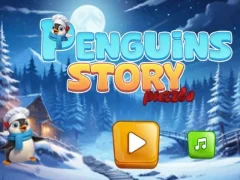 Spēle Penguins Story Puzzle online
