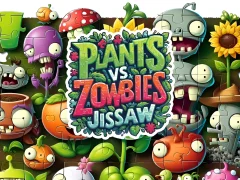 Spēle Plants vs Zombies Jigsaw online