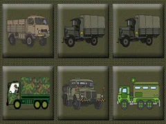 Spēle Army Trucks Memory online