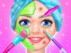 Spēle DIY Makeup Salon Spa Makeover Studio online