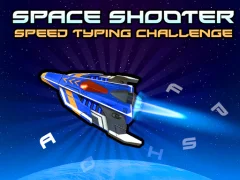 Spēle Space Shooter: Speed Typing Challenge online