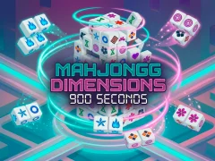 Spēle Mahjongg Dimensions 900 seconds online