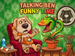 Spēle Talking Ben Funny Time online