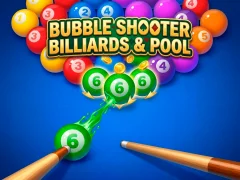 Spēle Bubble Shooter Billiards & Pool online