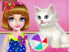 Spēle Kitty Care and Grooming online