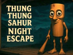 Spēle Thung Thung Sahur Night Escape online