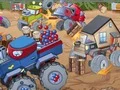 Spēle Nickelodeon destruction truck derby online
