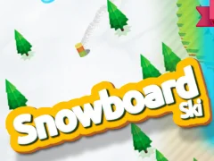Spēle Snowboard and skis online
