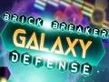 Spēle Brick Breaker Galaxy Defense online