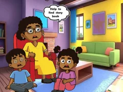 Spēle Kids Ready To Granny Story online