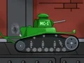 Spēle Tanks 2D: Tank Wars online