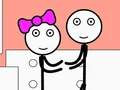 Spēle Stickman Jailbreak - Love Story online