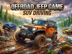 Spēle Offroad Jeep Game SUV Driving online