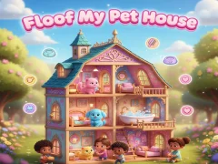 Spēle Floof My Pet House online