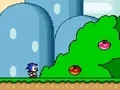 Spēle Sonic in Super Mario World online