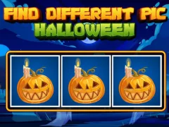 Spēle Find Different Pic Halloween online
