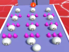 Spēle Ball Run 2048 online