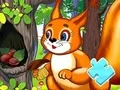 Spēle Jigsaw Puzzle: Squirrel Hide Food online
