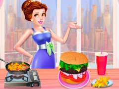 Spēle Dede Burger Fun online