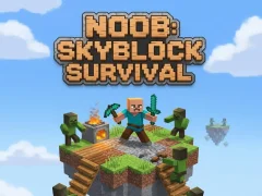 Spēle Noob: Skyblock Survival online