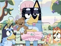 Spēle Jigsaw Puzzle: Bluey Play Time online
