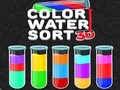 Spēle Color Water Sort 3D online