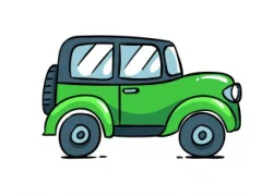 Spēle Cartoon Cars Spot The Difference online