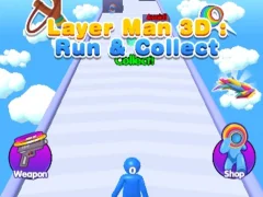 Spēle Layer Man 3d Run Collect online