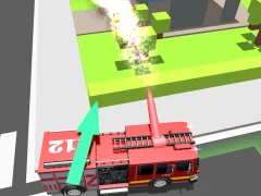 Spēle Fire Truck Rescue Driving online