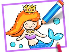 Spēle Toddler Drawing: Mermaid online