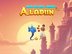 Spēle Pull The Key Rescue Aladin online