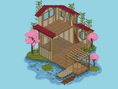 Spēle Pixel House online