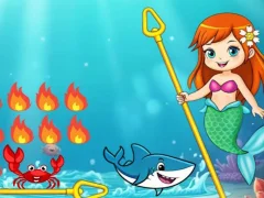Spēle Princess vs Shark online