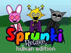 Spēle Sprunki Retake: Human Edition online