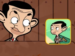 Spēle Mr Bean Solve Puzzle online