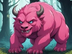 Spēle Magical Pink Beast Rescue online