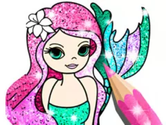 Spēle Coloring Book: Little Mermaid online