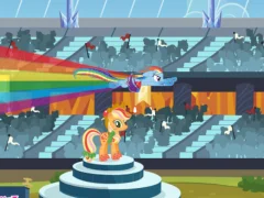 Spēle My Little Pony Rainbow Power Equestria Dash online