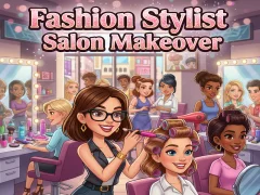 Spēle Fashion Stylist Salon Makeover online