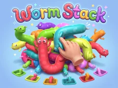 Spēle Worm Stack online