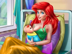 Spēle Princess Mermaid Mommy Birth online