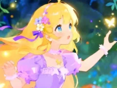Spēle Jigsaw Puzzle: Firefly Princess online