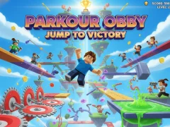 Spēle Parkour Obby Jump to Victory online